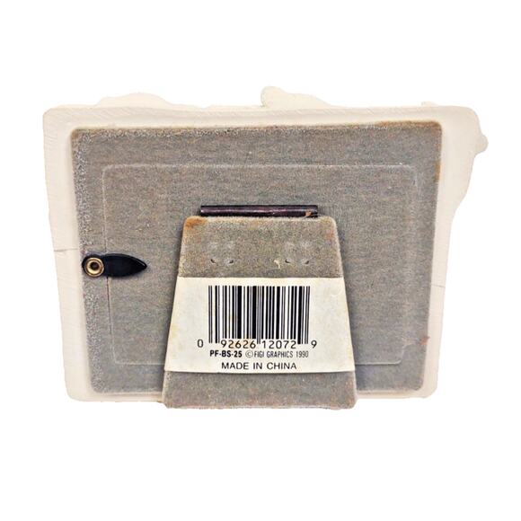 Vintage COUNTING SHEEP Lambs Kids Photo Frame by Figi Graphics Easel Back - Picture 5 of 8